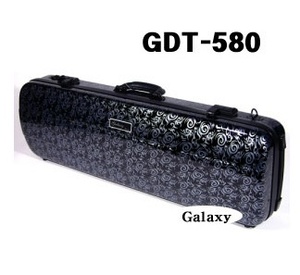 [갤럭시 Galaxy]GDT-580 바이올린 케이스(카본 블랙장미)