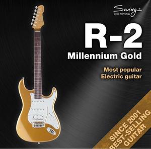 [스윙 Swing] R-2 MILLENNIUM Gold 일렉트릭 기타